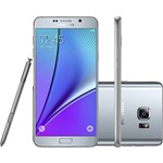 Smartphone Samsung Galaxy Note 5 Android 5.1 Tela 5.7" Memória 32GB 4G Câmera 16MP - Prata