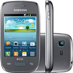 Samsung Dual Chip Galaxy Pocket Neo Duos S5312 Desbloqueado Prata Android 3G Wi-Fi Câmera 2MP Memória Interna 4GB