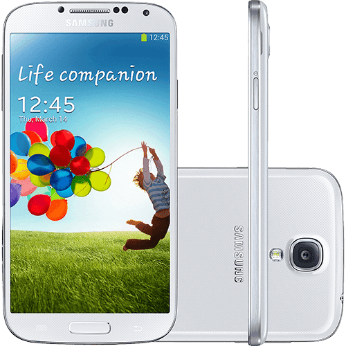 Smartphone Samsung Galaxy S4 Desbloqueado Android 4.2 Tela 5" 16GB 4G WiFi Câmera de 13MP - Branco