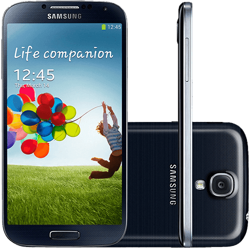 Smartphone Samsung Galaxy S4 Desbloqueado Android 4.2 Tela 5" 16GB 4G WiFi Câmera de 13MP - Preto