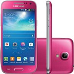 Smartphone Samsung Galaxy S4 Mini Duos Dual Chip Desbloqueado Android 4.2 Tela 4.3" 8GB 3G Wi-Fi Câmera 8MP - Rosa