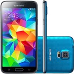 Smartphone Samsung Galaxy S5 SM-G900M Android 4.4 Tela 5.1" 16GB 4G Wi-Fi GPS - Azul
