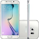 Smartphone Samsung Galaxy S6 Edge Desbloqueado Vivo Android 5.0 Tela 5.1" 64GB 4G 16MP - Branco