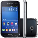 Smartphone Samsung Galaxy Trend Lite Duos Dual Chip Desbloqueado Android 4.1 4GB 3G Wi-Fi Câmera 3MP - Preto