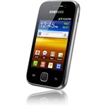 Smartphone Samsung Galaxy Y Desbloqueado, Prata - GSM, Android 2.3, 3G, Wi-Fi, Cartão de 2GB, GPS e Tela de 3"