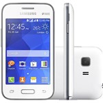 Smartphone Samsung Galaxy Young 2 Duos Dual Chip Desbloqueado Android 4.4 Tela 3.5" 4GB 3G Câmera 3MP TV Digital - Branco