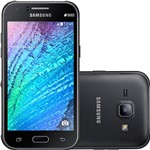Smartphone Samsung J1 Duos Dual Chip Desbloqueado Android 4.4 Tela 4.3" 4GB 4G 5MP - Preto