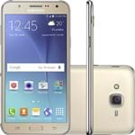 Smartphone Samsung J700 Galaxy J7 Duos Dourado 16GB