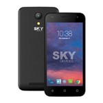 Smartphone SKY ELITE 4.5P - Dual Micro SIM ,4.5 Pol ,4G LTE ,Android 6.0 Marshmallow - PRETO