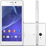 Smartphone Sony Xperia M2 Android 4.3 Tela 4.8" 8GB 4G Câmera 8MP GPS - Branco