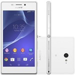 Smartphone Sony Xperia M2 Aqua Desbloqueado Claro Android 4.4 Tela 4.8" 8GB 4G Câmera 8MP Branco