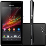 Smartphone Sony Xperia M Dual Desbloqueado Tim Android 4.1 Tela 4" 4GB 3G Wi-Fi Câmera 5MP GPS - Preto