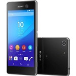 Smartphone Sony Xperia M5 E5606 16GB Tela 5.0' Câmera 21.5MP+13MP Android 5.0 1 Chip Preto