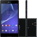 Smartphone Sony Xperia T2 Ultra Dual Chip Desbloqueado Android 4.3 Tela 6" 8GB 3G Wi-Fi Câmera 12.1MP GPS - Preto