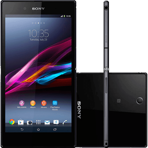 Smartphone Sony Xperia Z Ultra Desbloqueado Android 4.2 Tela 6.4" 16GB 4G Wi-Fi Câmera 8MP GPS TV Digital - Preto