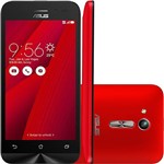 Smartphone Zenfone Go Dual Chip Android 5.1 Tela 4,5'' 8GB 3G Câmera 5MP- Vermelho