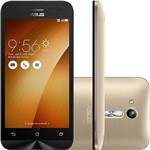 Smartphone Zenfone Go Dual Chip Android 5.1 Tela 4,5'' 8GB 3G Câmera 5MP- Gold