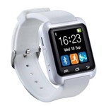Smartwatch U8 Branco Relógio Inteligente Bluetooth Android Iphone