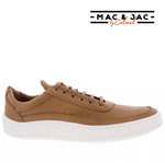 Sneaker Mac & Jac By Coloral Couro Caramelo