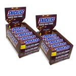 Snickers Chocolate Duas Caixas com 20un Cada de 52,7gr Cada Barra
