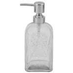Soap Water Porta-sabonete Líquido Incolor/cromado