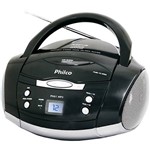 Som Portátil Estéreo CD, CD-R/RW e MP3 AM/FM Bivolt - PH61 Philco