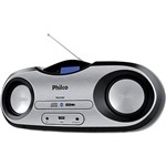 Som Portátil Philco Pb329BT CD Player Radio Gravador com Bluetooth