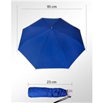 Sombrinha Fazzoletti Mini Azul Manual Ref: 504