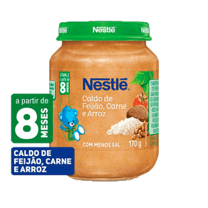 Sopinha Nestle Etapa 3 Jão de Caldo de Feijão/Carne/Arroz 170g