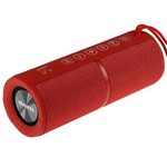Speaker Aiwa AW-Q400R com Bluetooth/Mini Jack 3.5mm Bateria 2.200 MAh - Vermelho