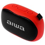 Speaker Aiwa Aw S21 com Bluetooth/fm/microfone Bateria de 1.200 Mah - Vermelho
