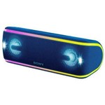 Speaker Sony Srs-xb41 com Bluetooth-nfc-USB-auxiliar - Azul