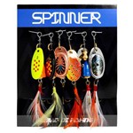 Spinner Albatroz Fishing LQ 12 Grs - Cartela 6 Pçs
