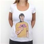 Spock Headbanger - Camiseta Clássica Feminina