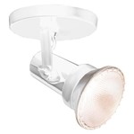Spot de Alumínio Branco para 1 Lâmpada E-1020 Ideal
