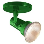 Spot de Alumínio Verde para 1 Lâmpada E-1020 Ideal