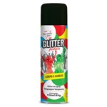 Spray de Glitter - Preto Metalico