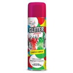 Spray de Glitter - Rosa Metalico