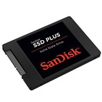 SSD de 1TB SanDisk SDSSDA-1T00-G26 de 535MB/s de Leitura - Preto