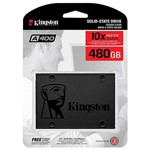 SSD de 480GB Kingston A400 SA400S37/480G - Cinza