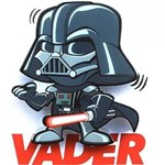 Star Wars - Mini Luminária Darth Vader