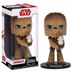 Star Wars os Último Jedi - Boneco Wobbler Funko Chewbacca e Porg
