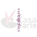 Stencil de Acetato para Pintura Opa 04 X 30 Cm - 058 Arabesco