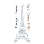 Stencil Litoarte 42x17 STG-036 Torre Eiffel