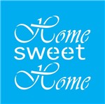 Stencil Litocart 20x20 LSQ-051 Home Sweet Home