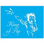 Stencil Litocart 20x15 LSM-141 King Of Pop