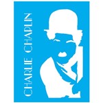 Stencil Litocart 20x15 LSM-139 Charlie Chaplin