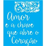 Stencil Litocart 25x20 LSG-018 Frases de Amor