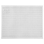 Stripe Memory-board 40 Cm X 50 Cm Cinza Metalizado