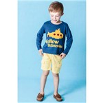 Suéter Infantil Masculino Submarino Amarelo